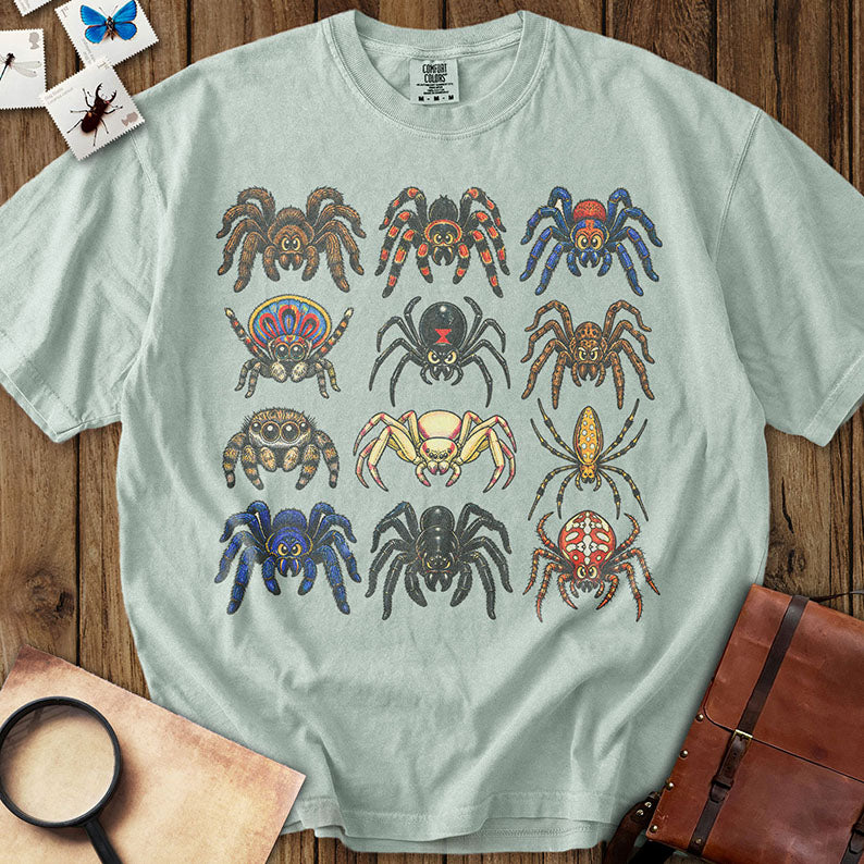 Vintage Spider Grid T-Shirt