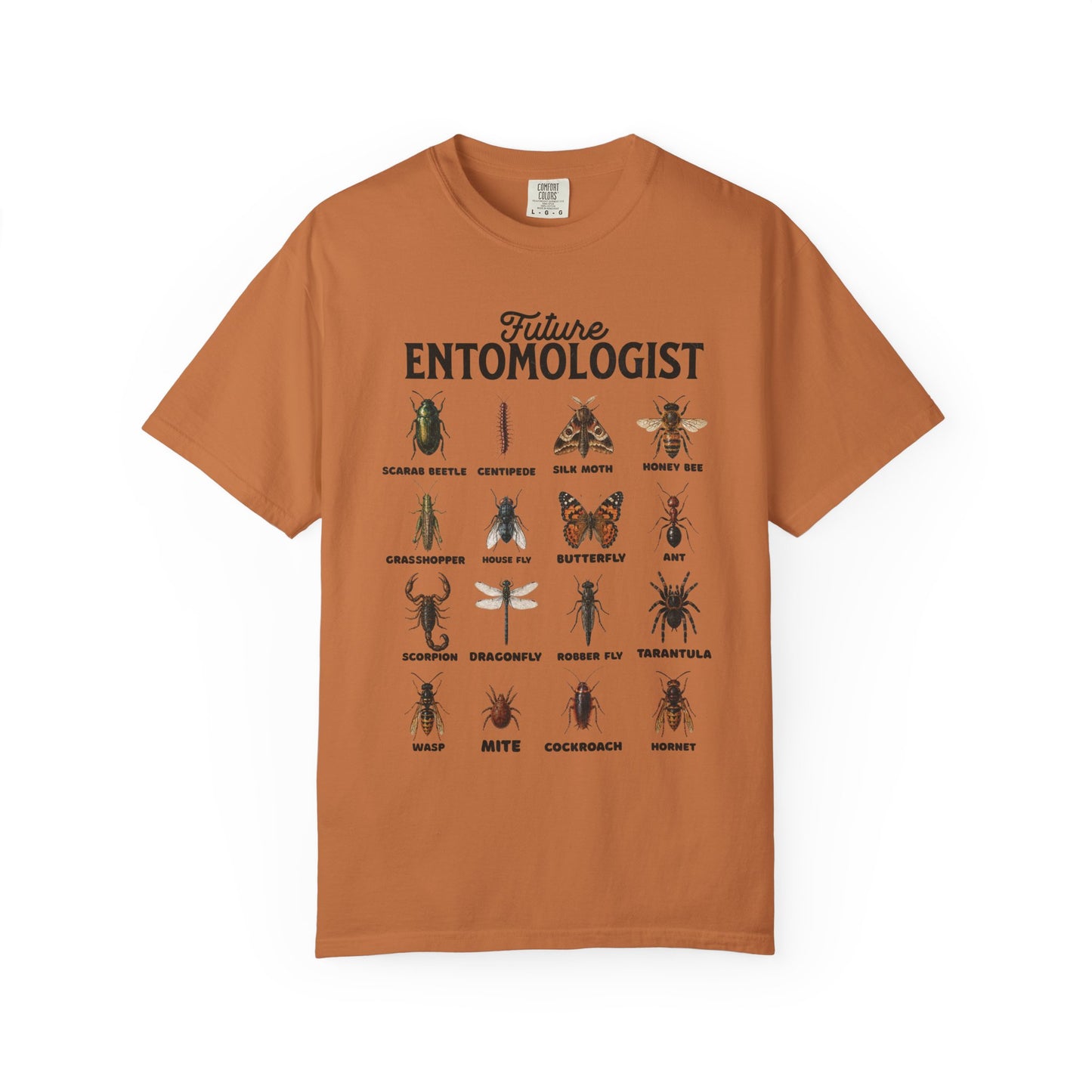 Future Entomologist Chart T-Shirt