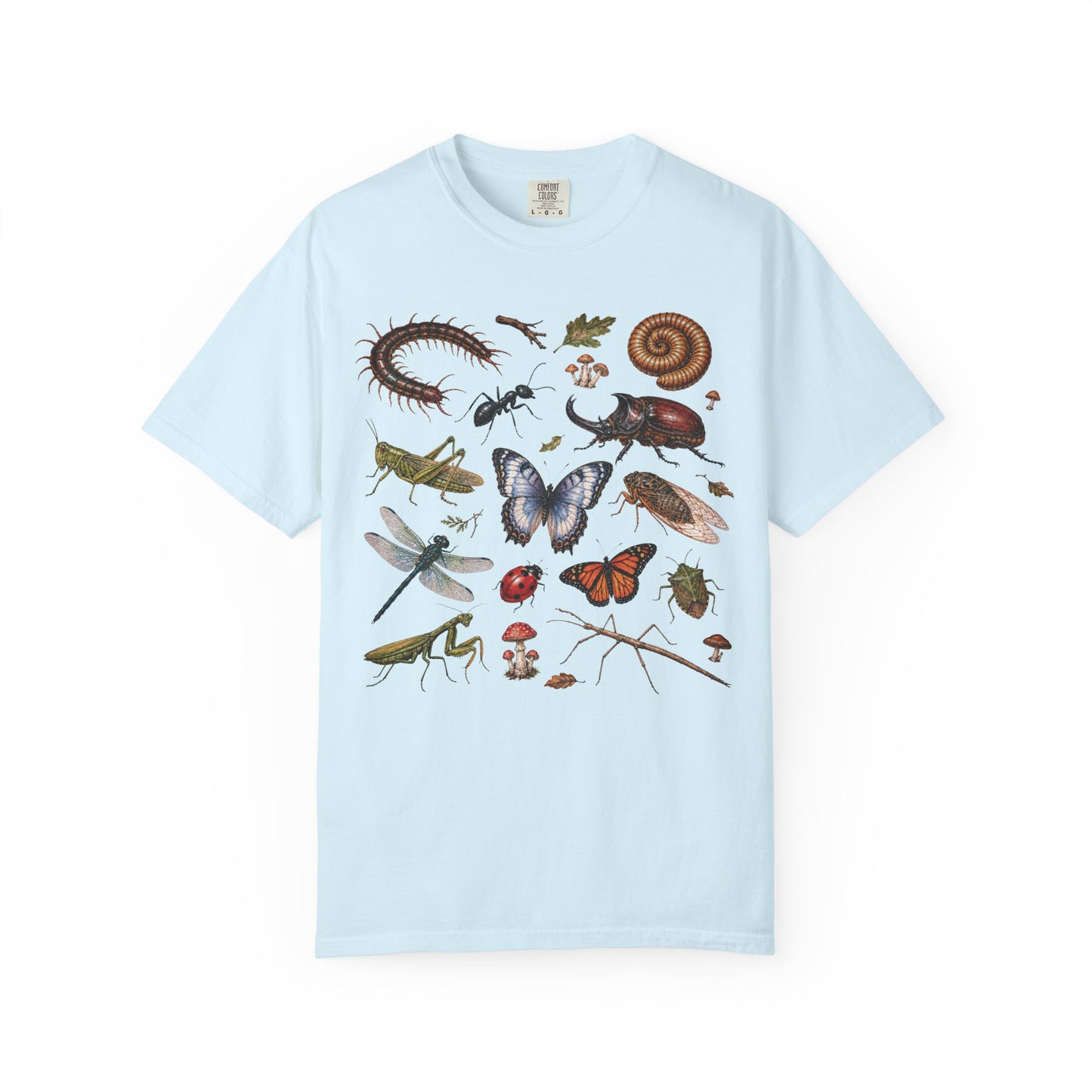 Forest Bug Collage T-Shirt