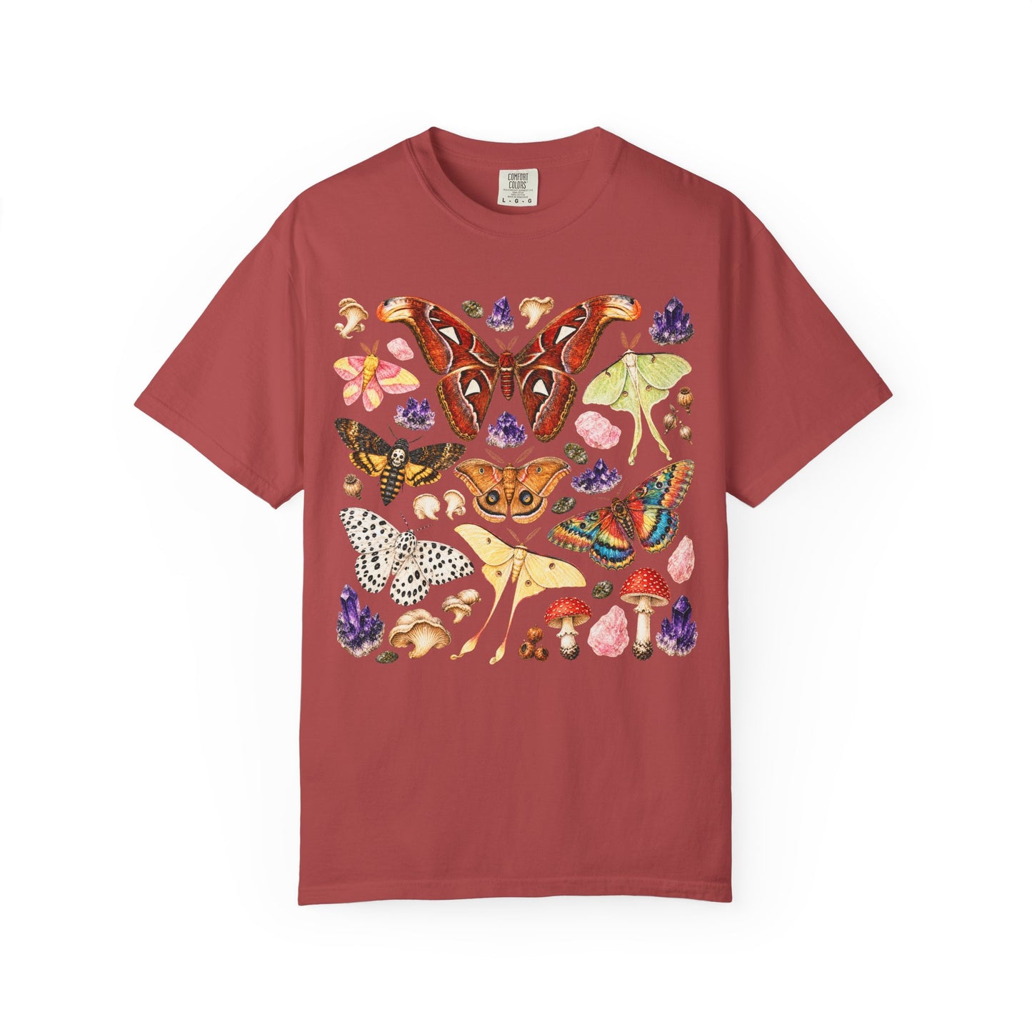 Mystical Crystals and Moths T-Shirt