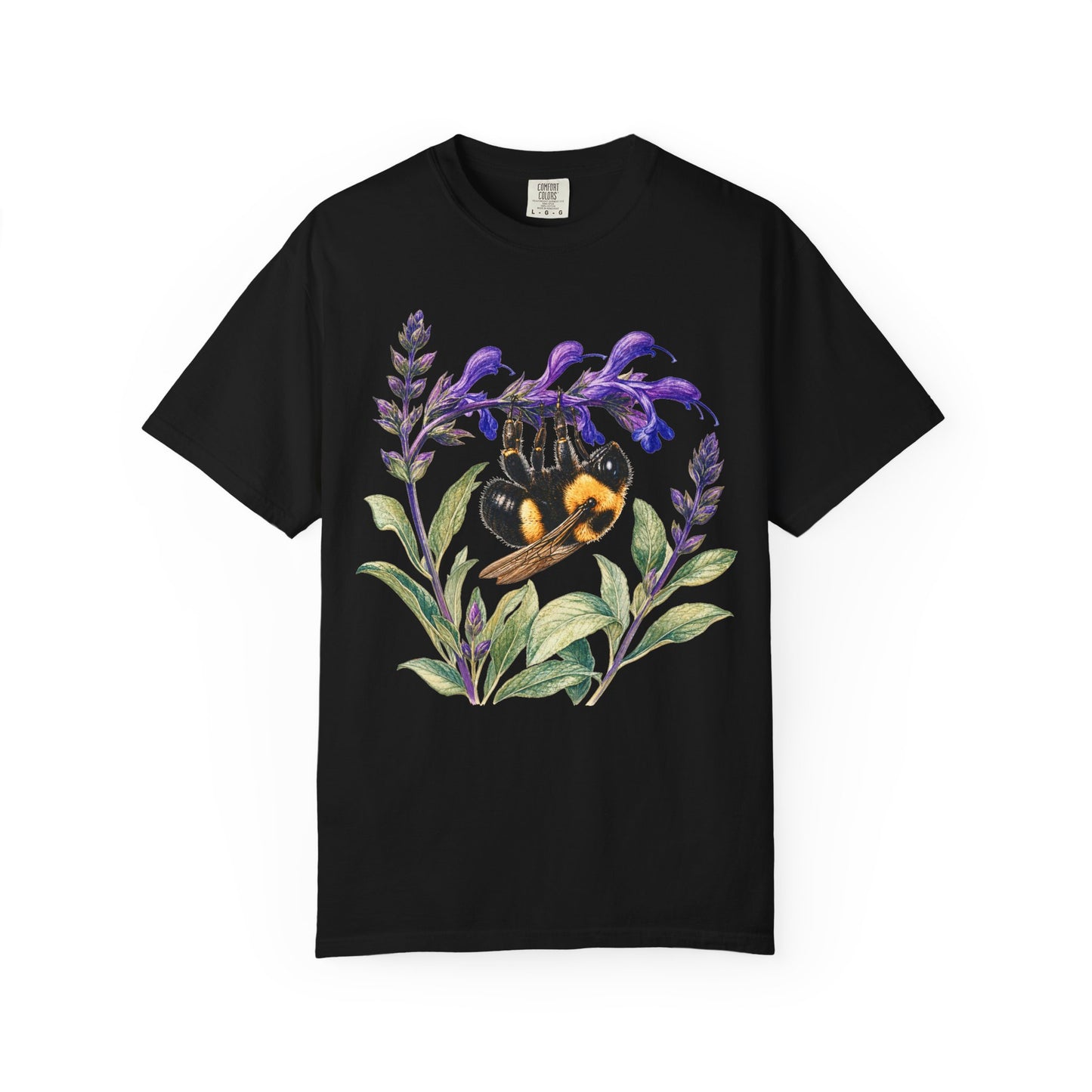 Bumblebee Salvia Botanical T-Shirt