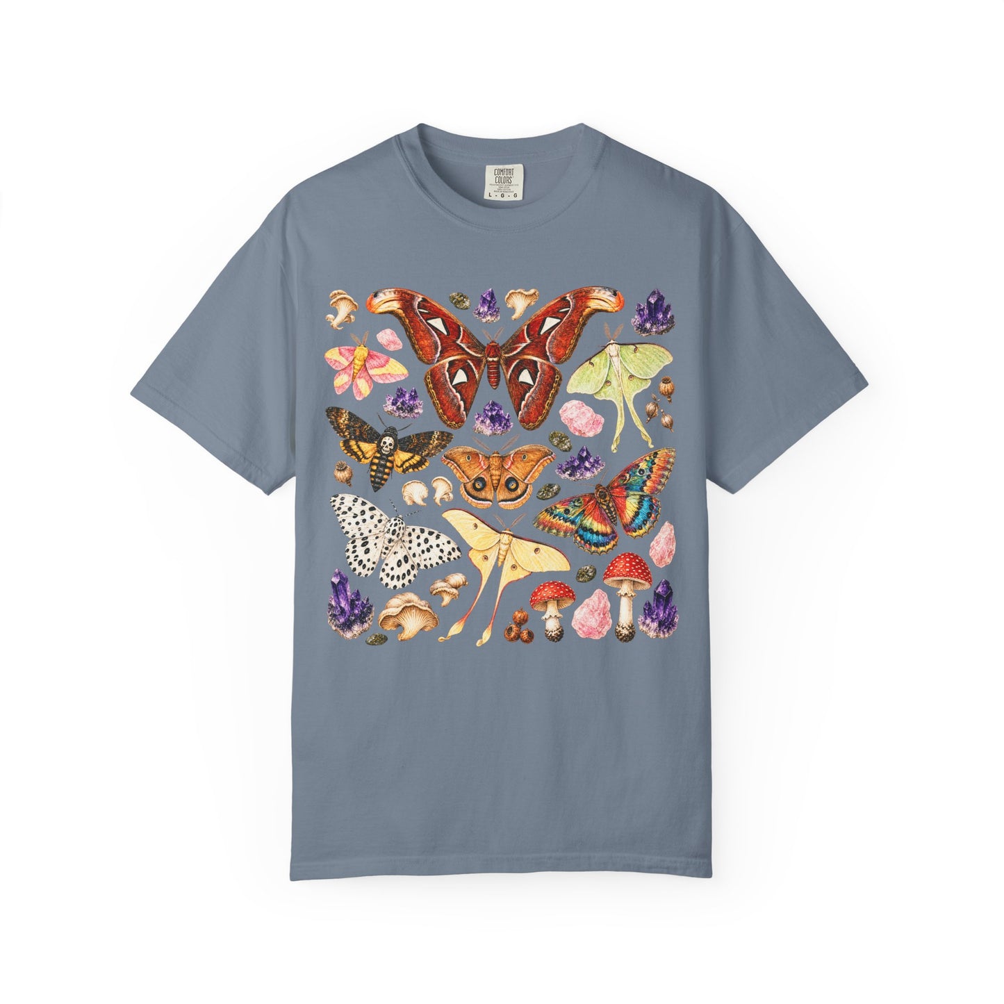 Mystical Crystals and Moths T-Shirt