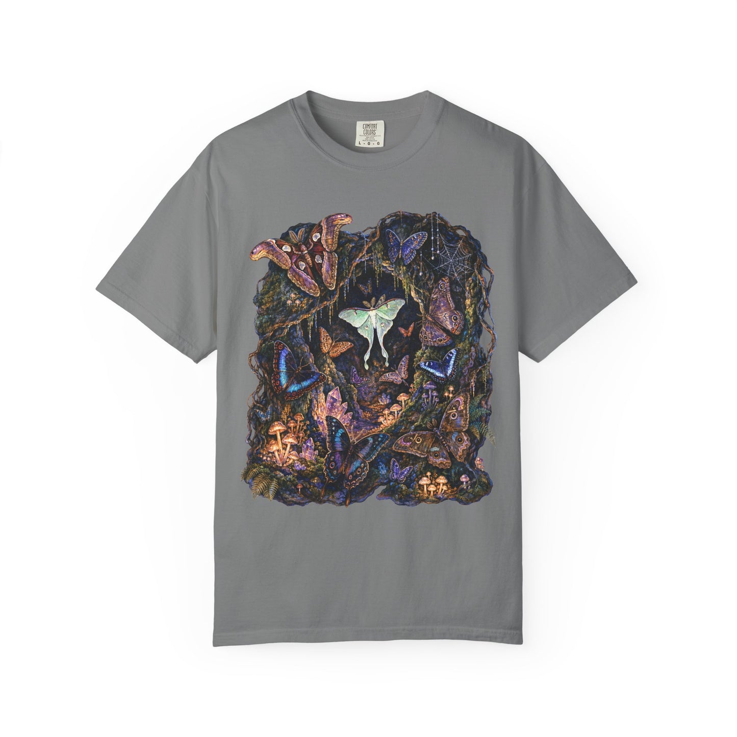 Midnight Moth Crystal Cave T-Shirt