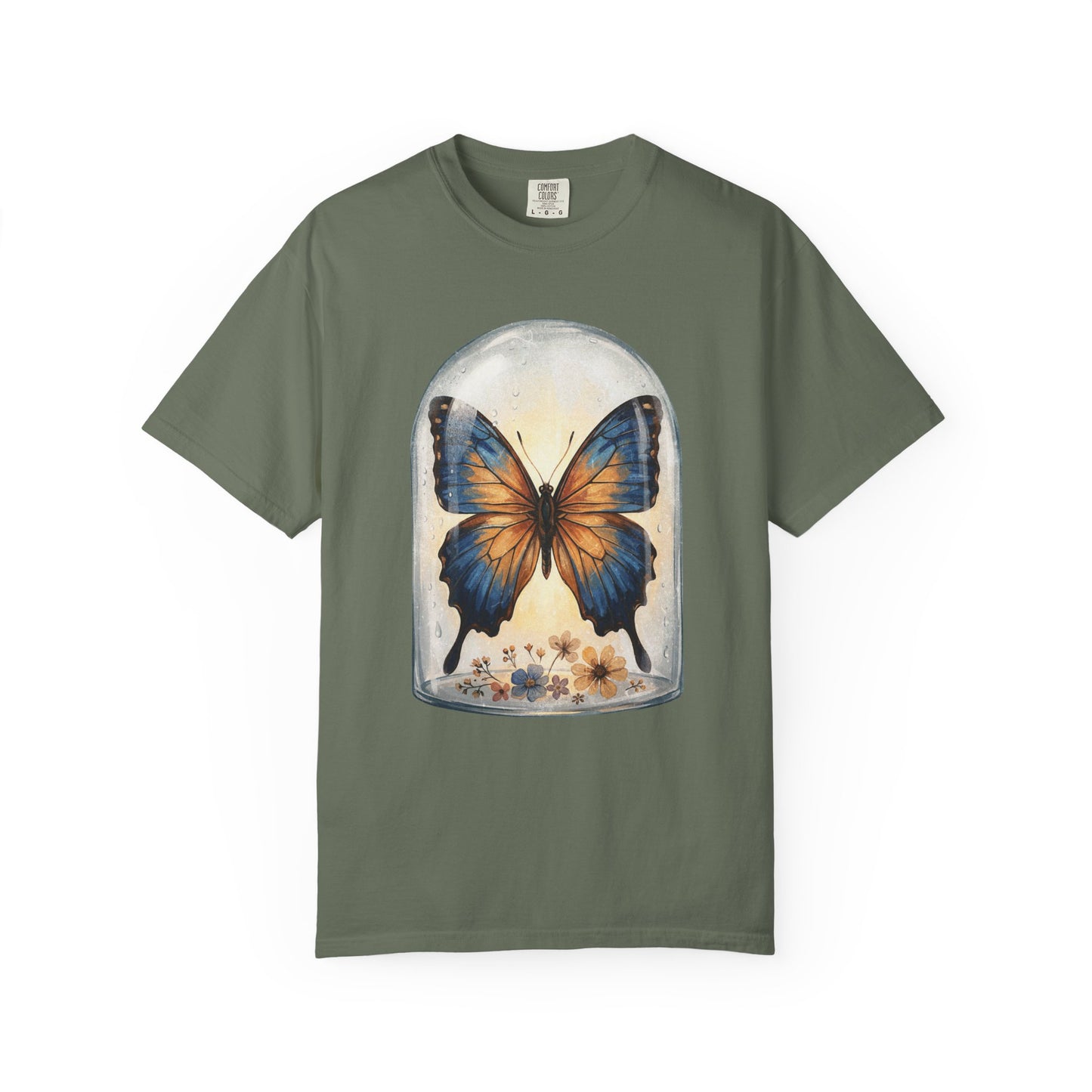 Butterfly Glass Cloche T-Shirt
