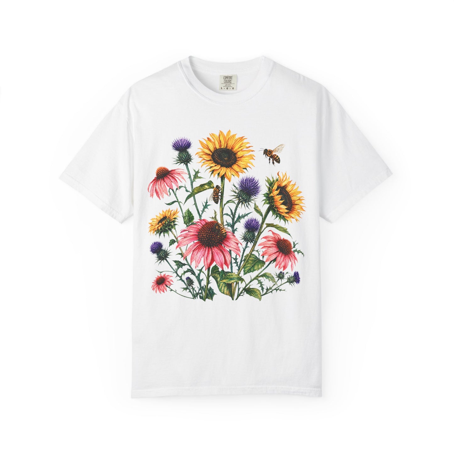 Wildflower Meadow Honeybee T-Shirt