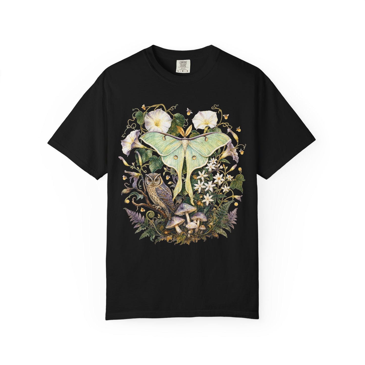 Vintage Luna Moth Woodland T-Shirt