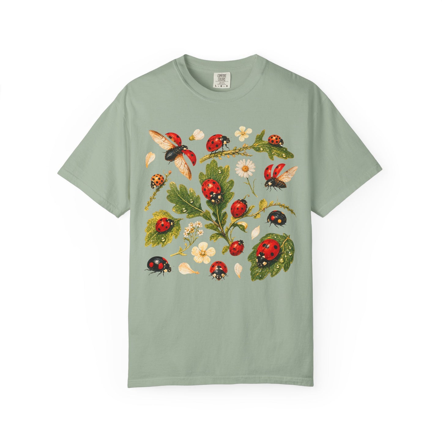 Botanical Ladybug T-Shirt