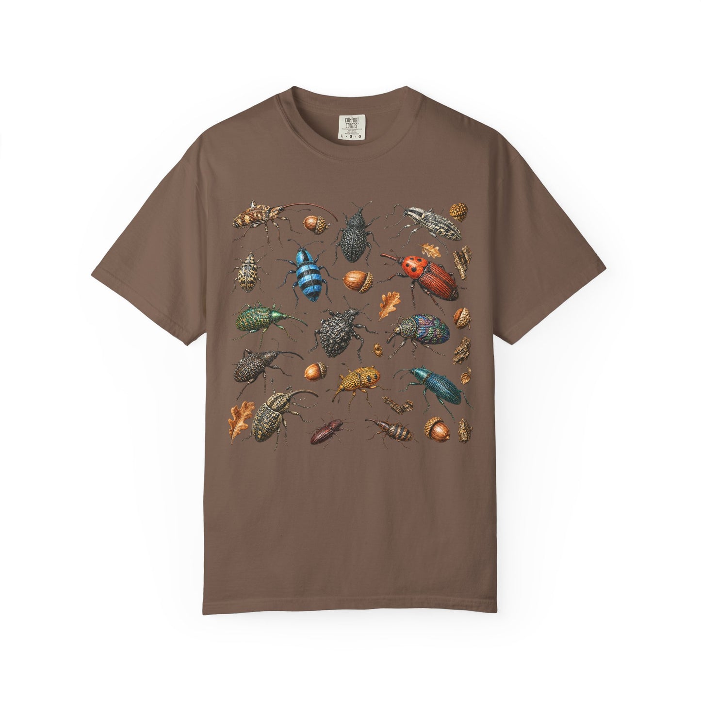 Vintage Naturalist Weevil Collage T-Shirt