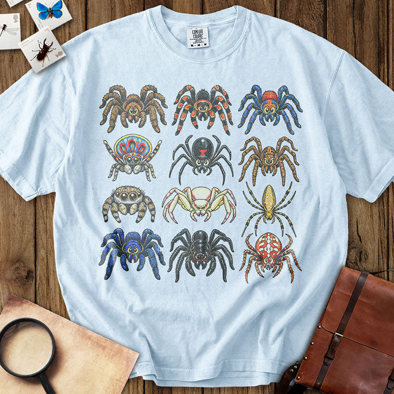 Vintage Spider Grid T-Shirt