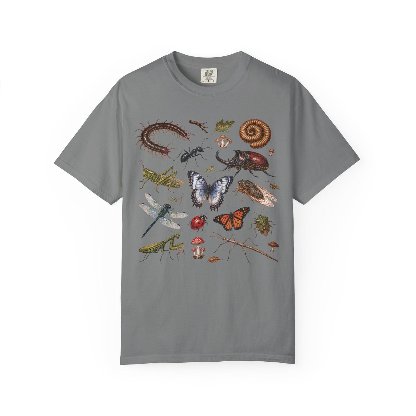 Forest Bug Collage T-Shirt