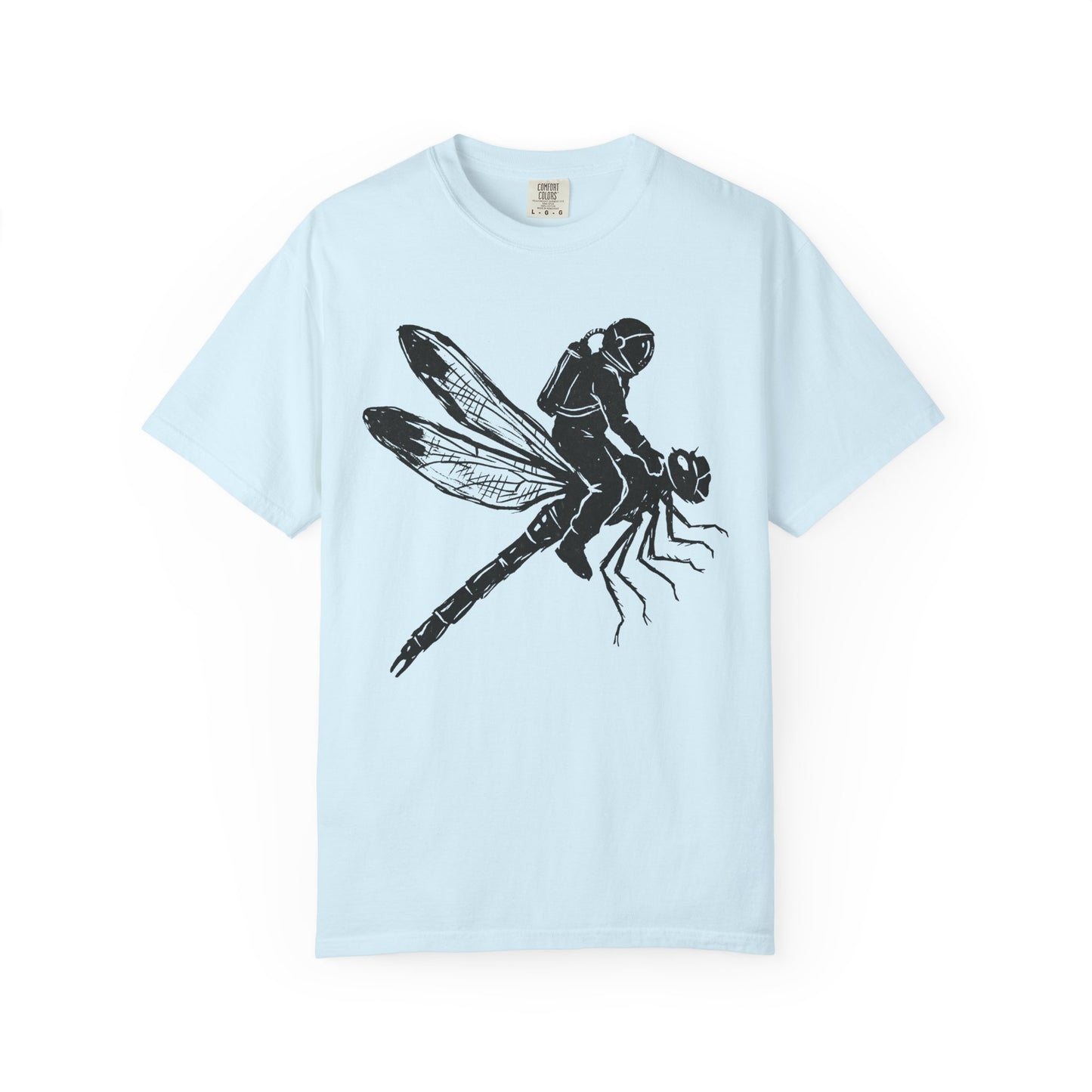 Astronaut Dragonfly Rider T-Shirt