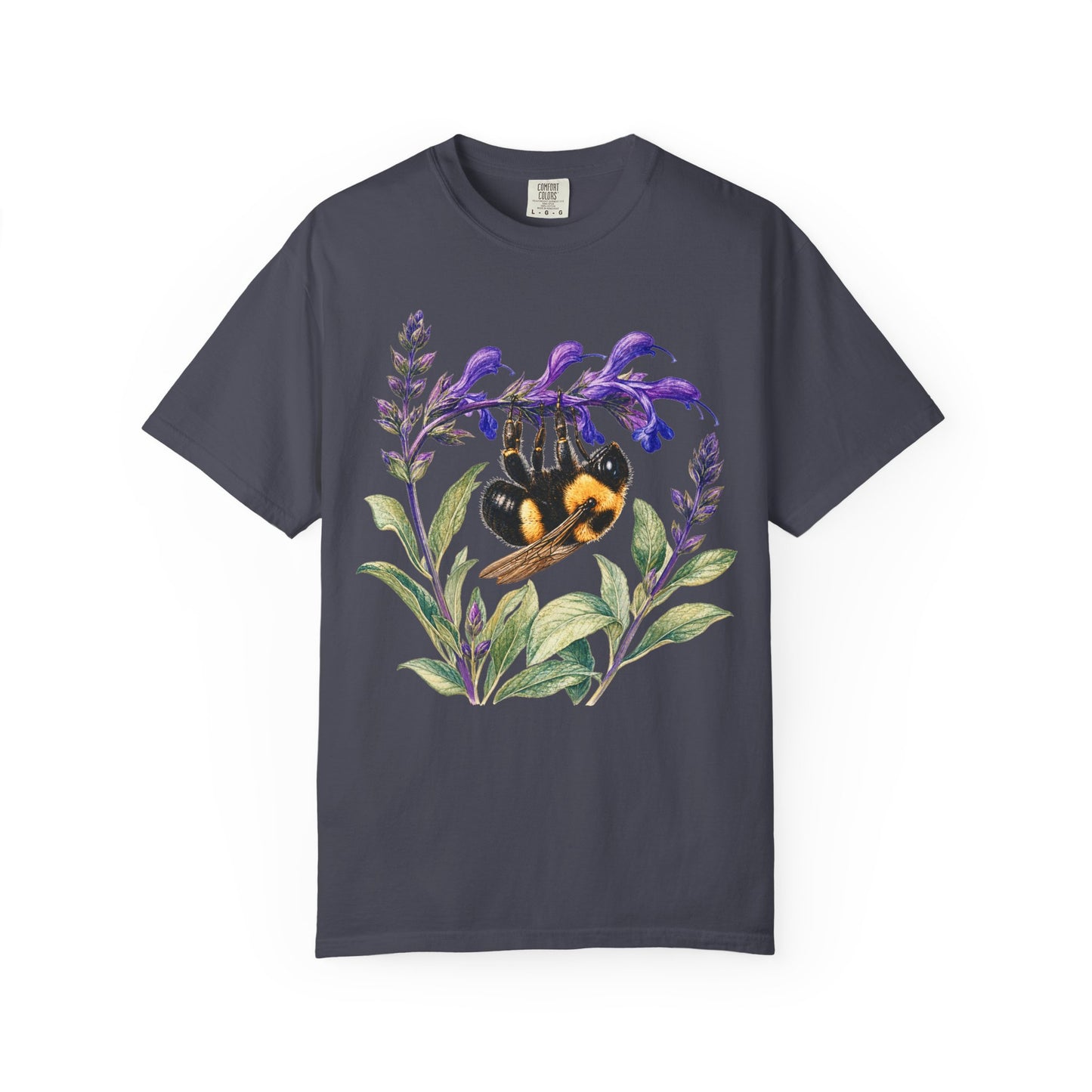 Bumblebee Salvia Botanical T-Shirt