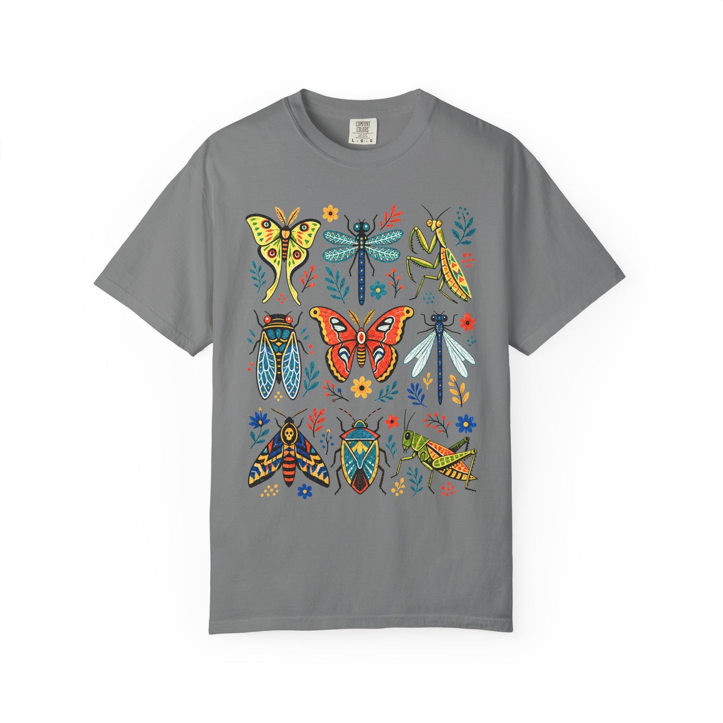 Folk Art Insect Collage T-Shirt