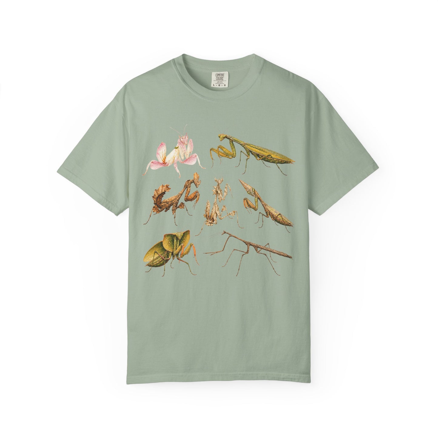 Watercolor Praying Mantis T-Shirt
