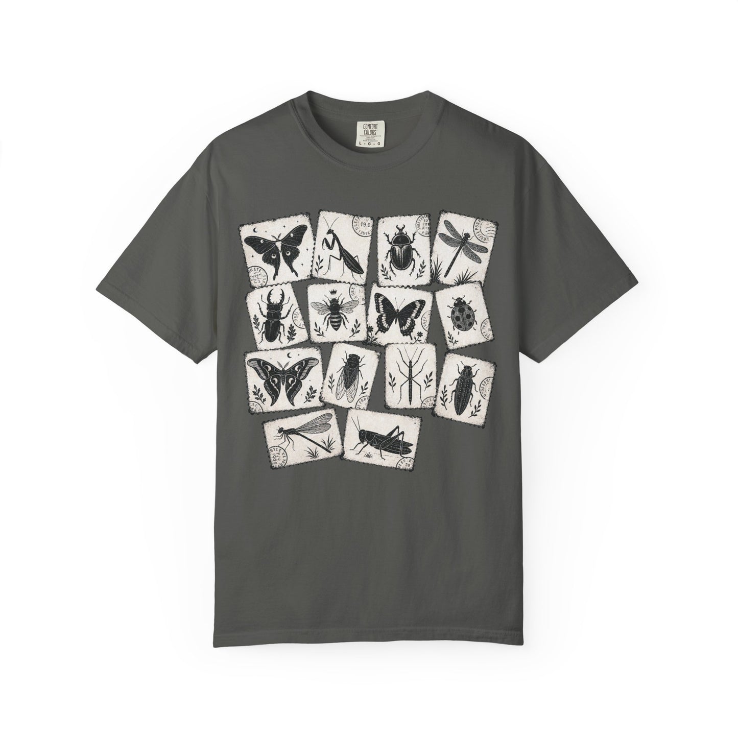 Vintage Insect Postage Stamp T-Shirt