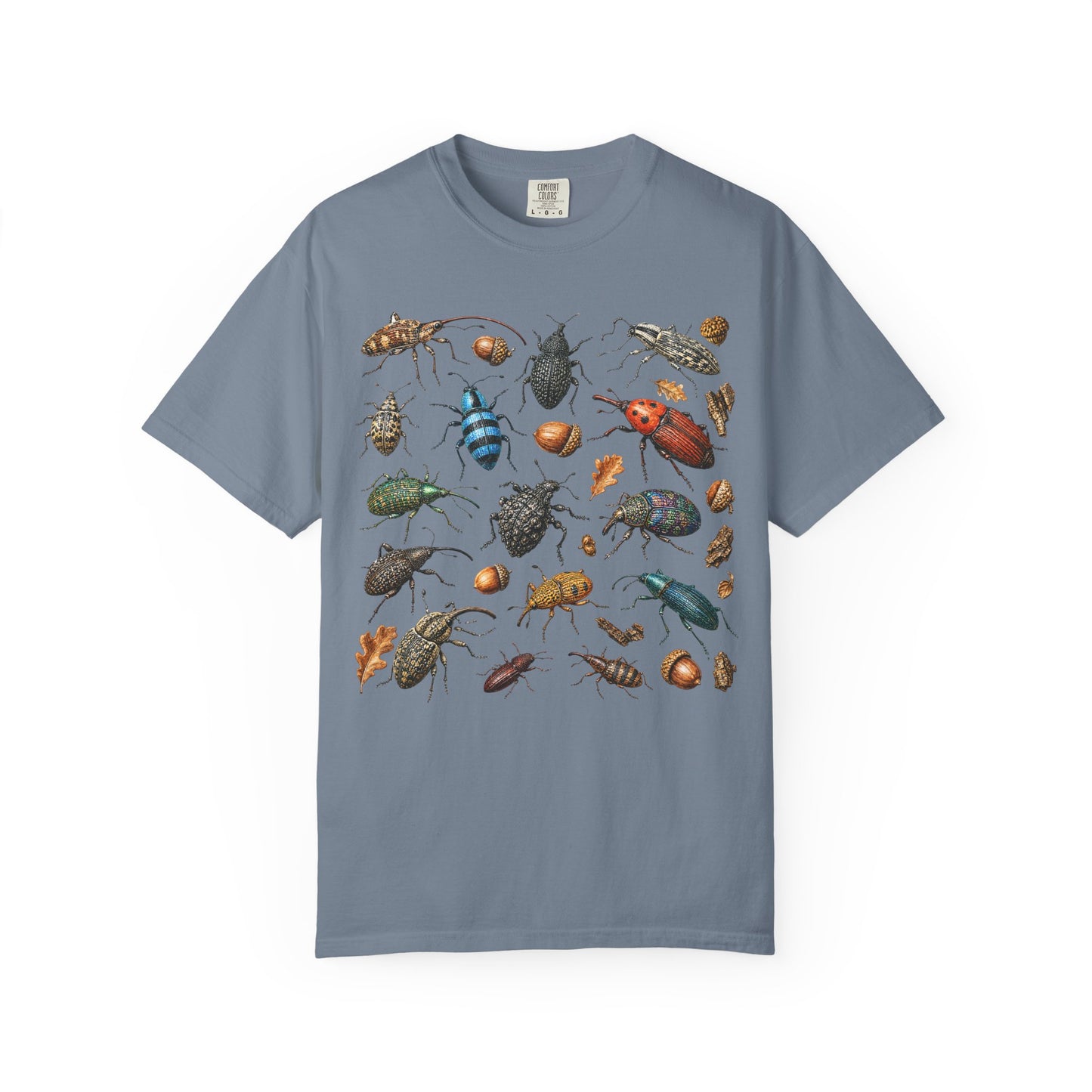 Vintage Naturalist Weevil Collage T-Shirt
