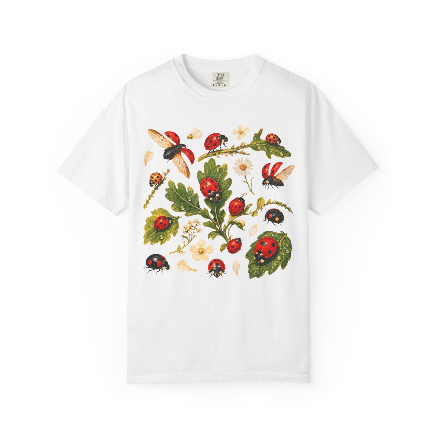 Botanical Ladybug T-Shirt