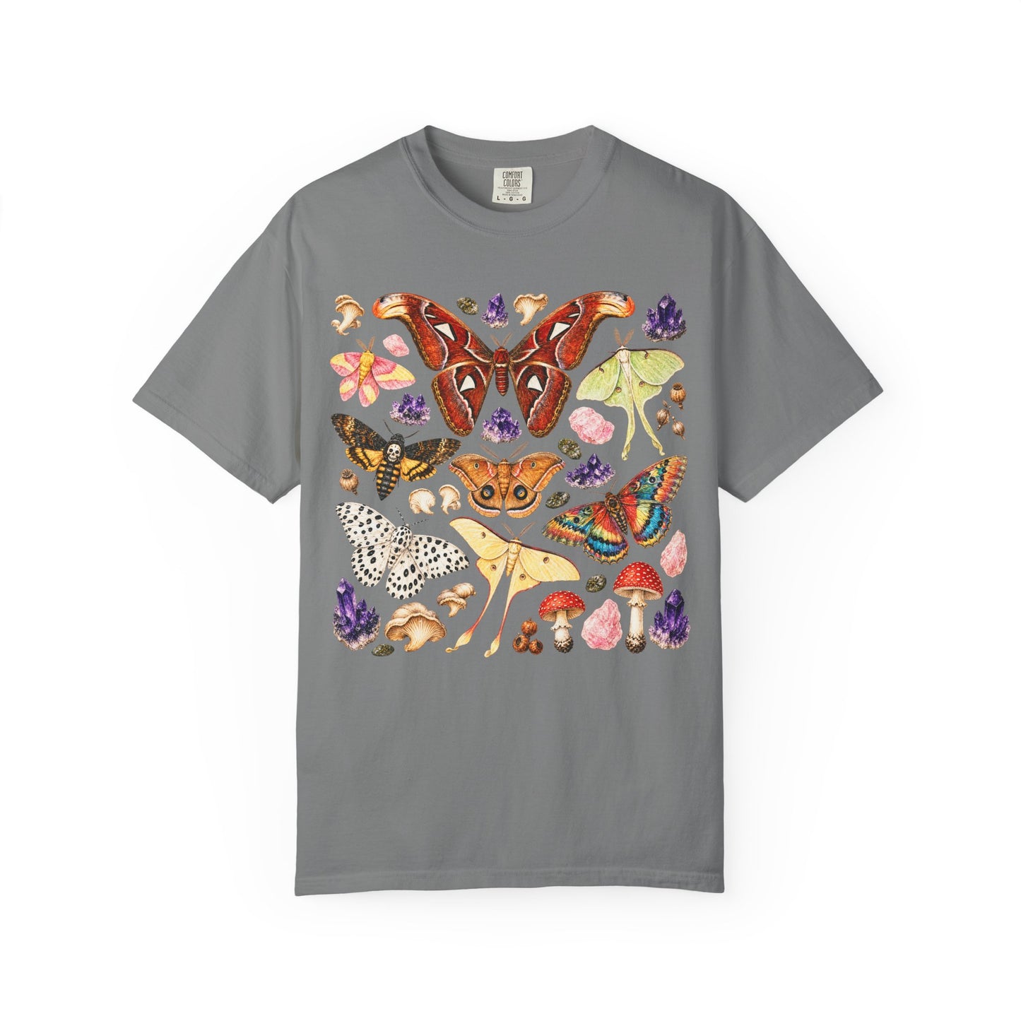 Mystical Crystals and Moths T-Shirt