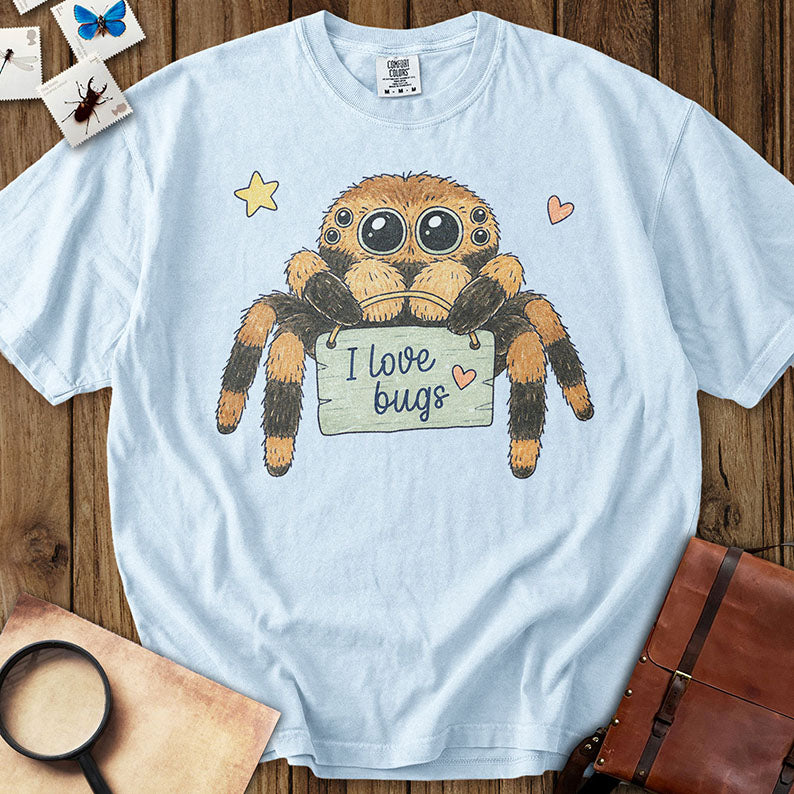 I Love Bugs Spider T-Shirt