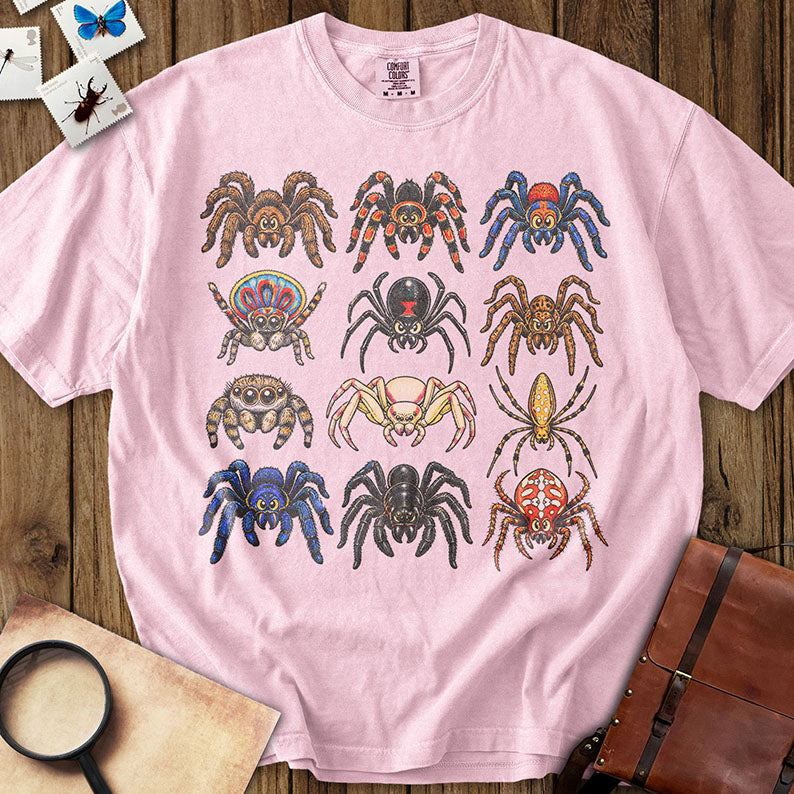 Vintage Spider Grid T-Shirt
