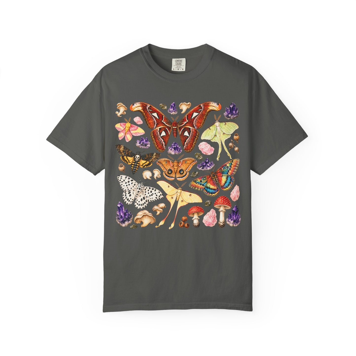 Mystical Crystals and Moths T-Shirt