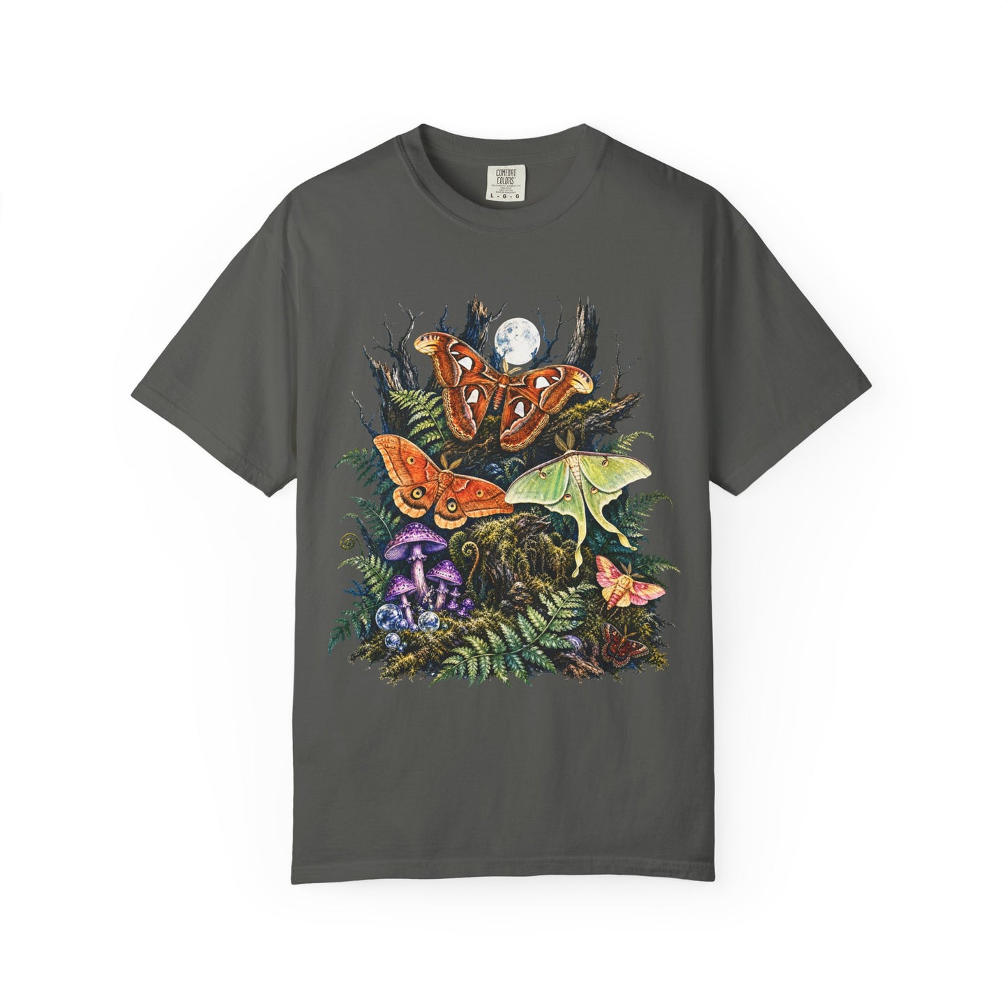 Midnight Magic Moth Collage T-Shirt