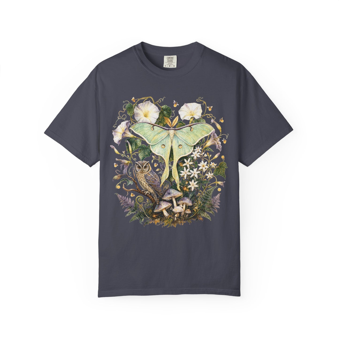 Vintage Luna Moth Woodland T-Shirt