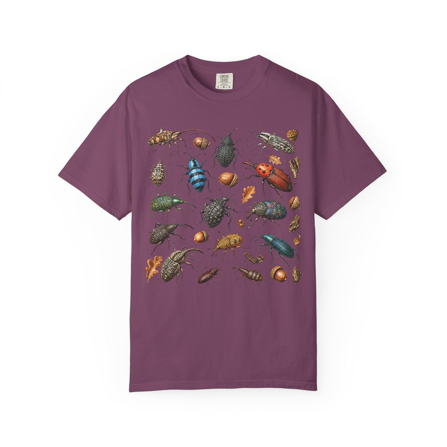 Vintage Naturalist Weevil Collage T-Shirt