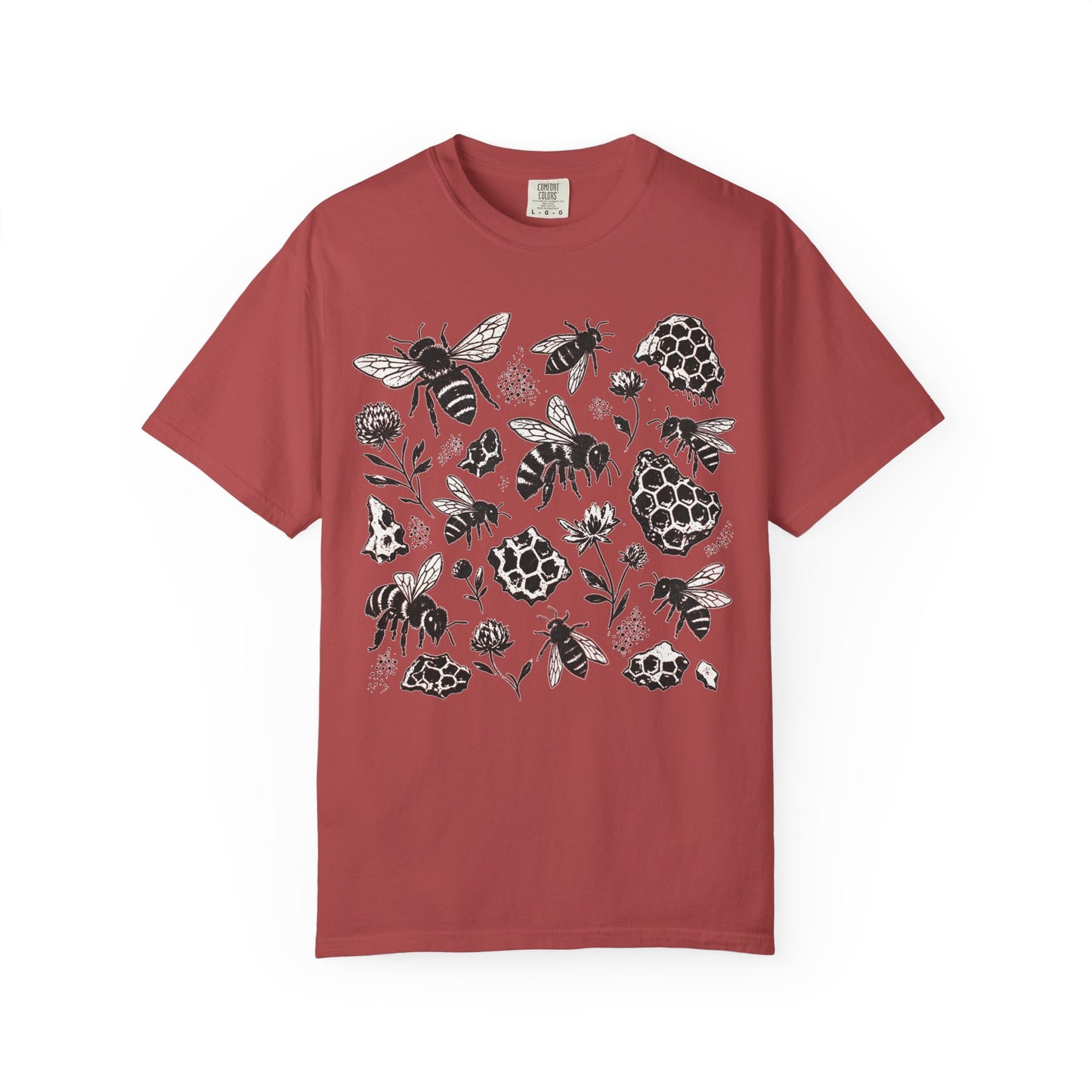 Ink Honeybee Collage T-Shirt