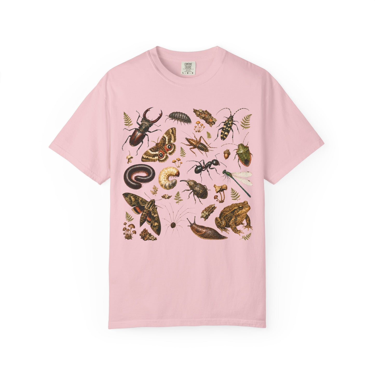 Forest Floor Critters Collage T-Shirt