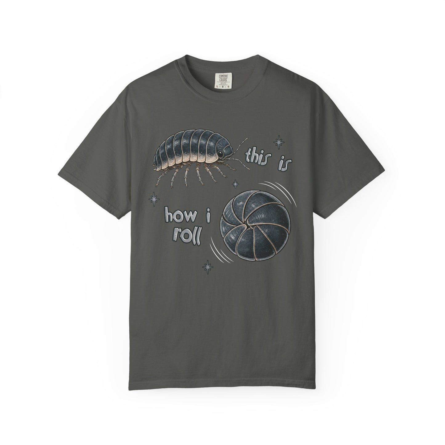 How I Roll Isopod Pun T-Shirt