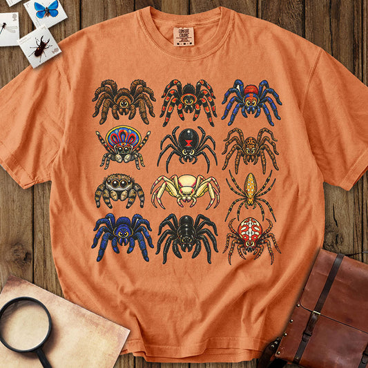Vintage Spider Grid T-Shirt