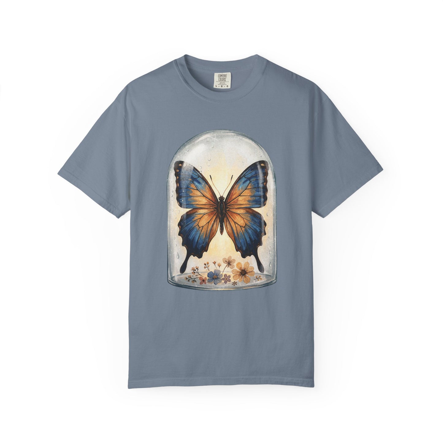Butterfly Glass Cloche T-Shirt
