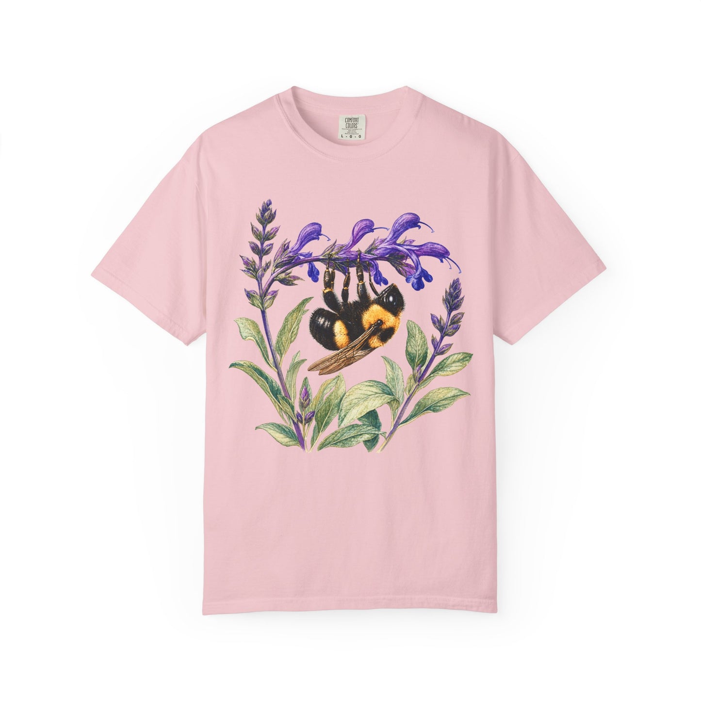 Bumblebee Salvia Botanical T-Shirt