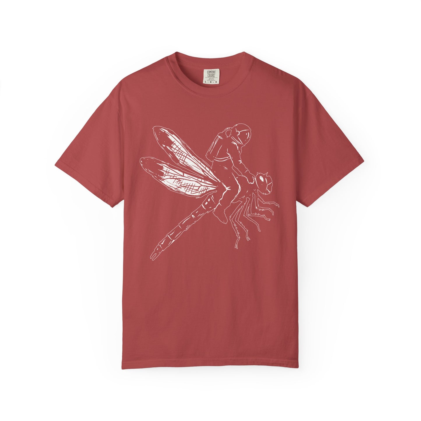 Astronaut Dragonfly Rider T-Shirt