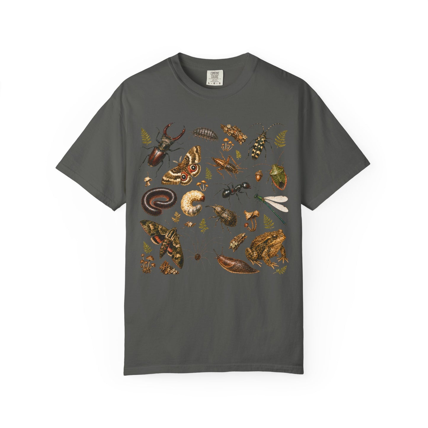 Forest Floor Critters Collage T-Shirt