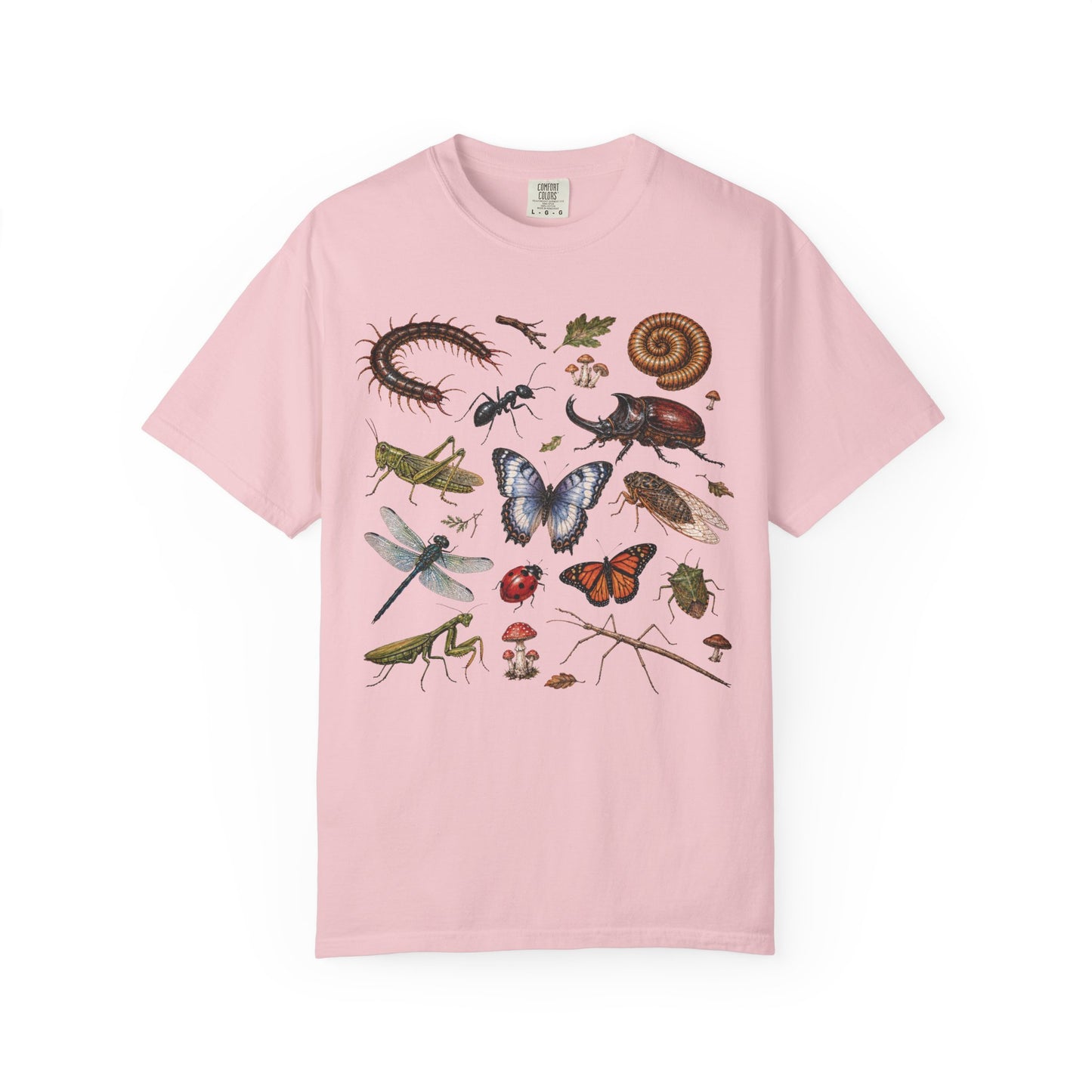 Forest Bug Collage T-Shirt