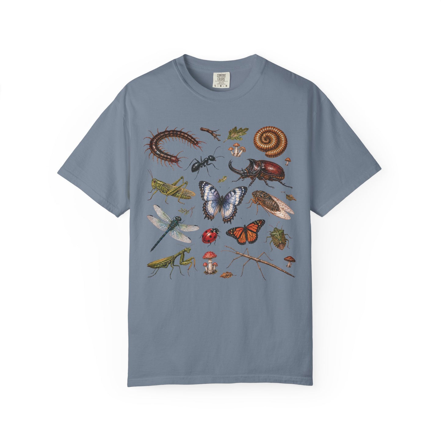 Forest Bug Collage T-Shirt