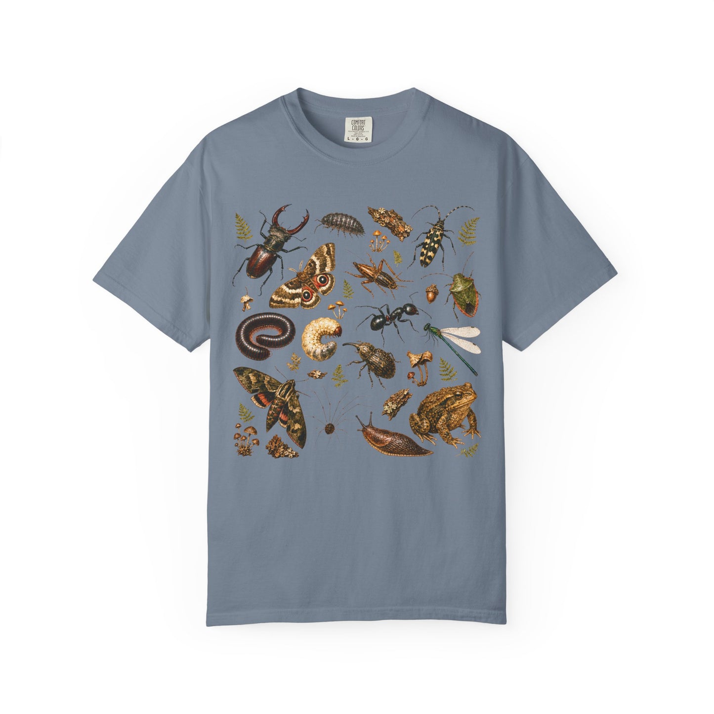 Forest Floor Critters Collage T-Shirt