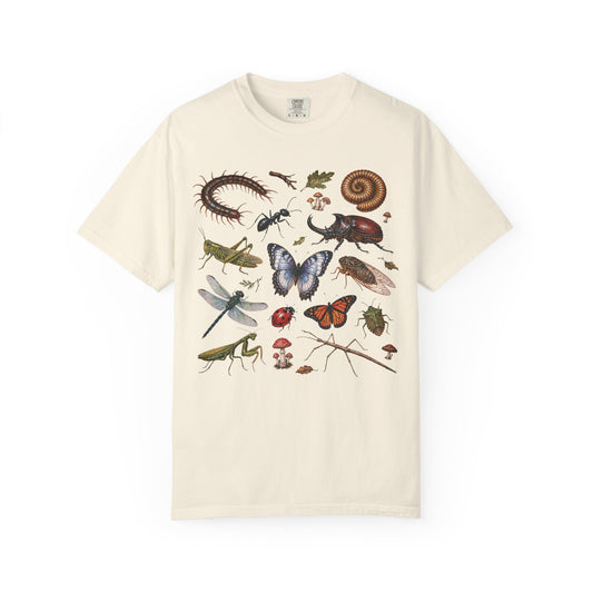 Forest Bug Collage T-Shirt