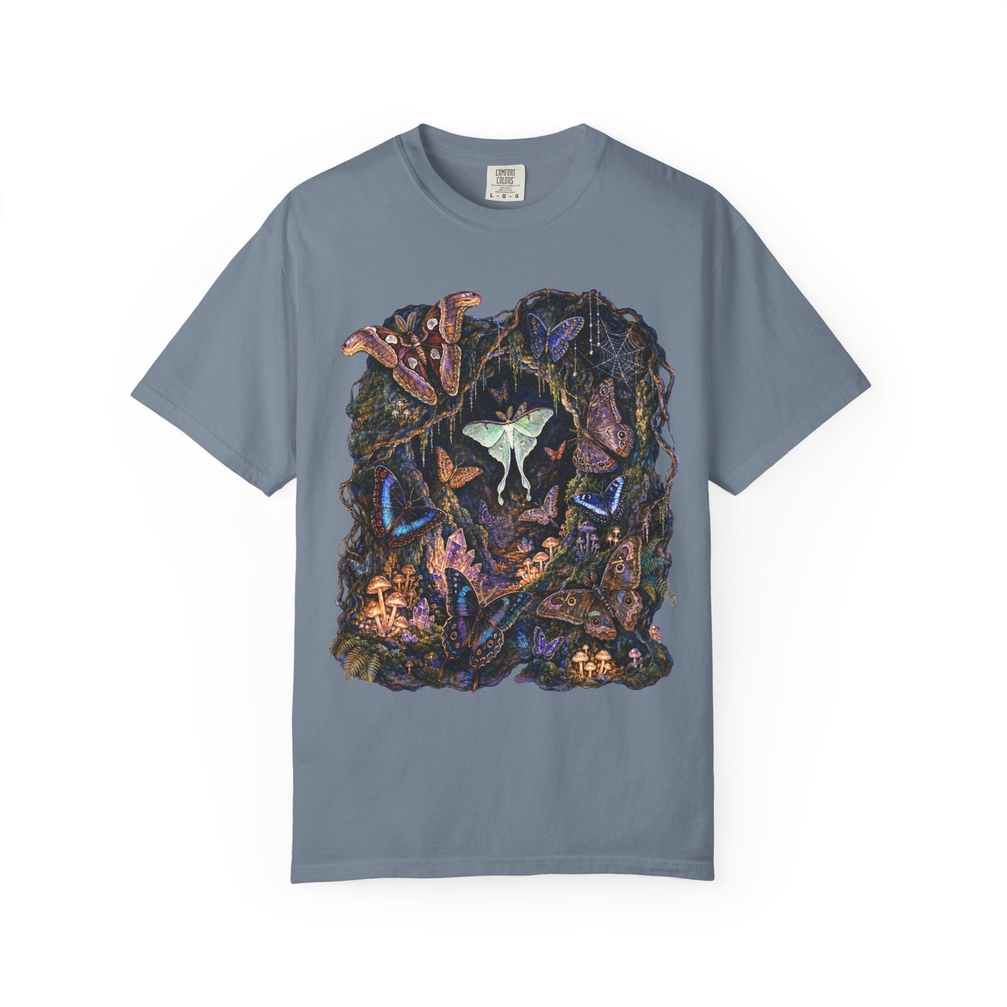 Midnight Moth Crystal Cave T-Shirt