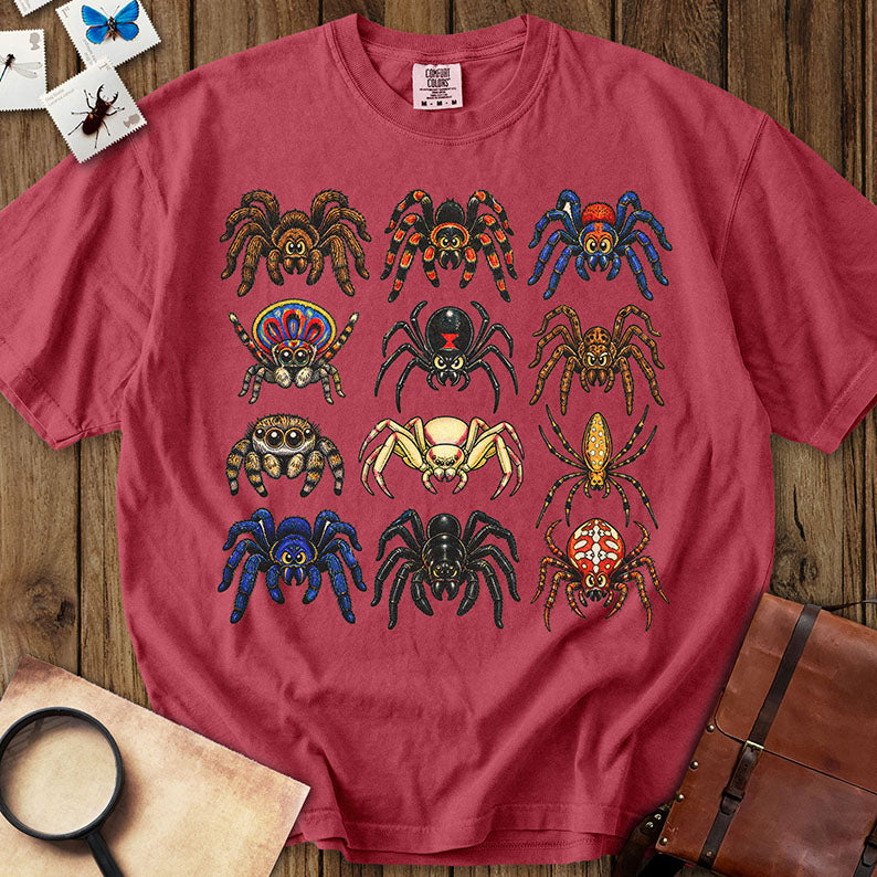 Vintage Spider Grid T-Shirt