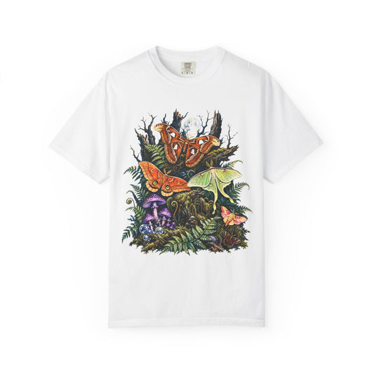 Midnight Magic Moth Collage T-Shirt