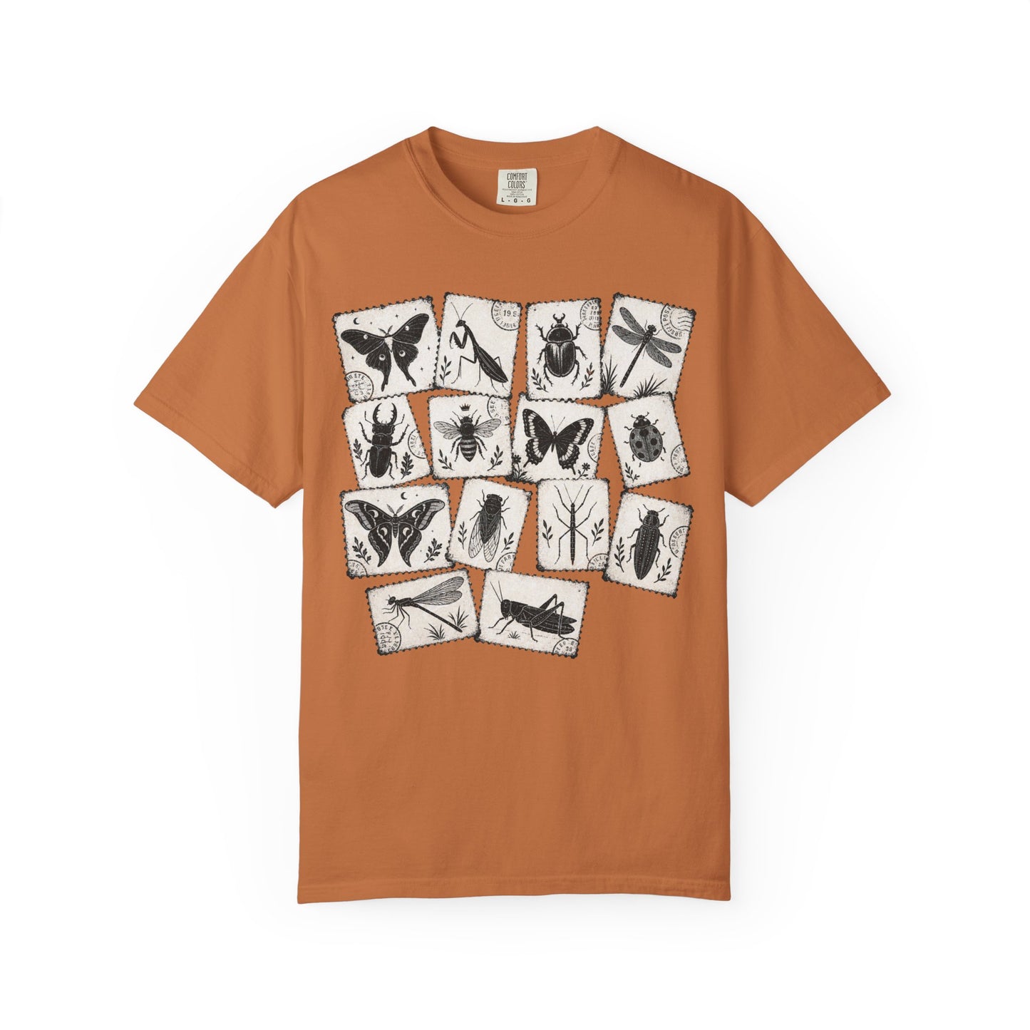Vintage Insect Postage Stamp T-Shirt