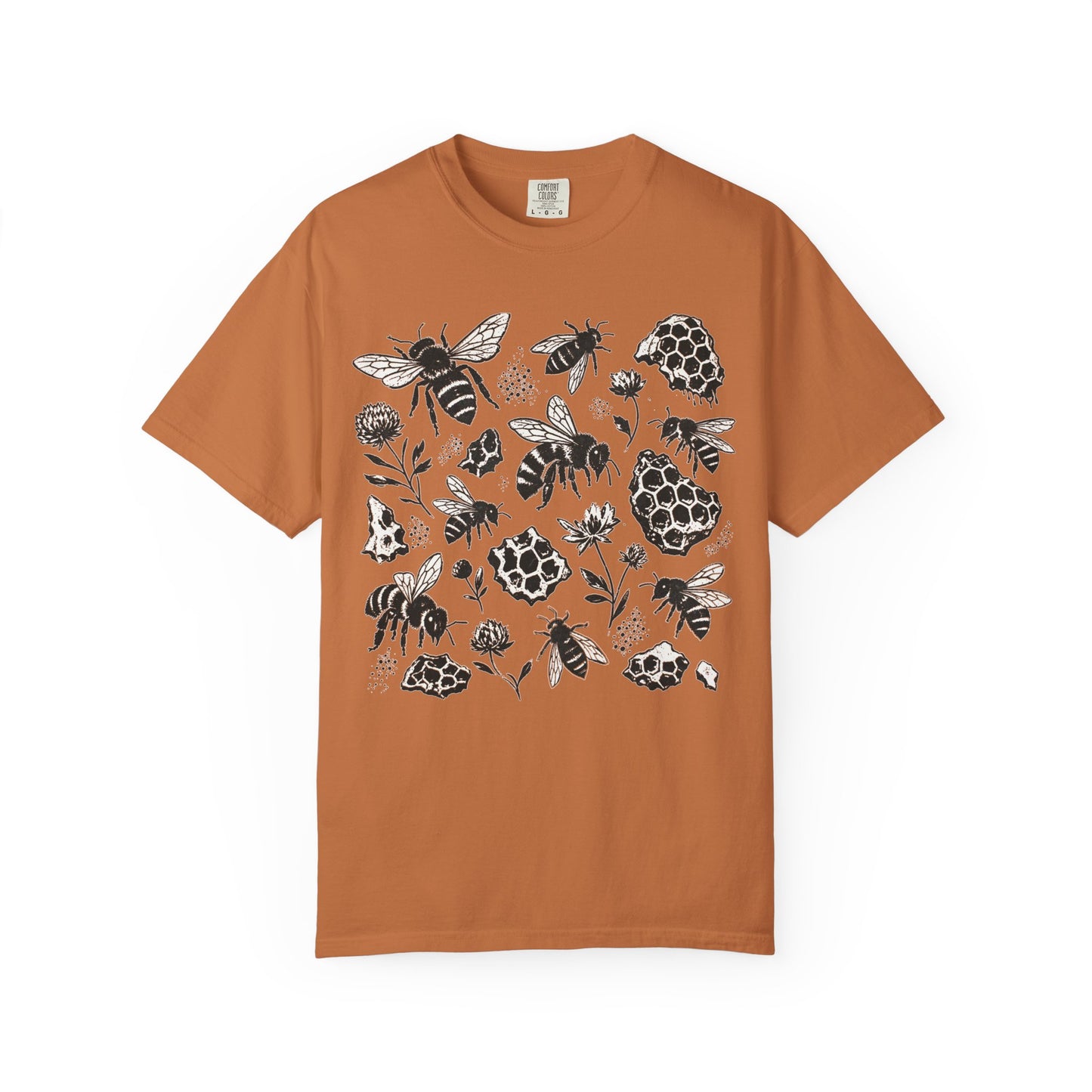 Ink Honeybee Collage T-Shirt