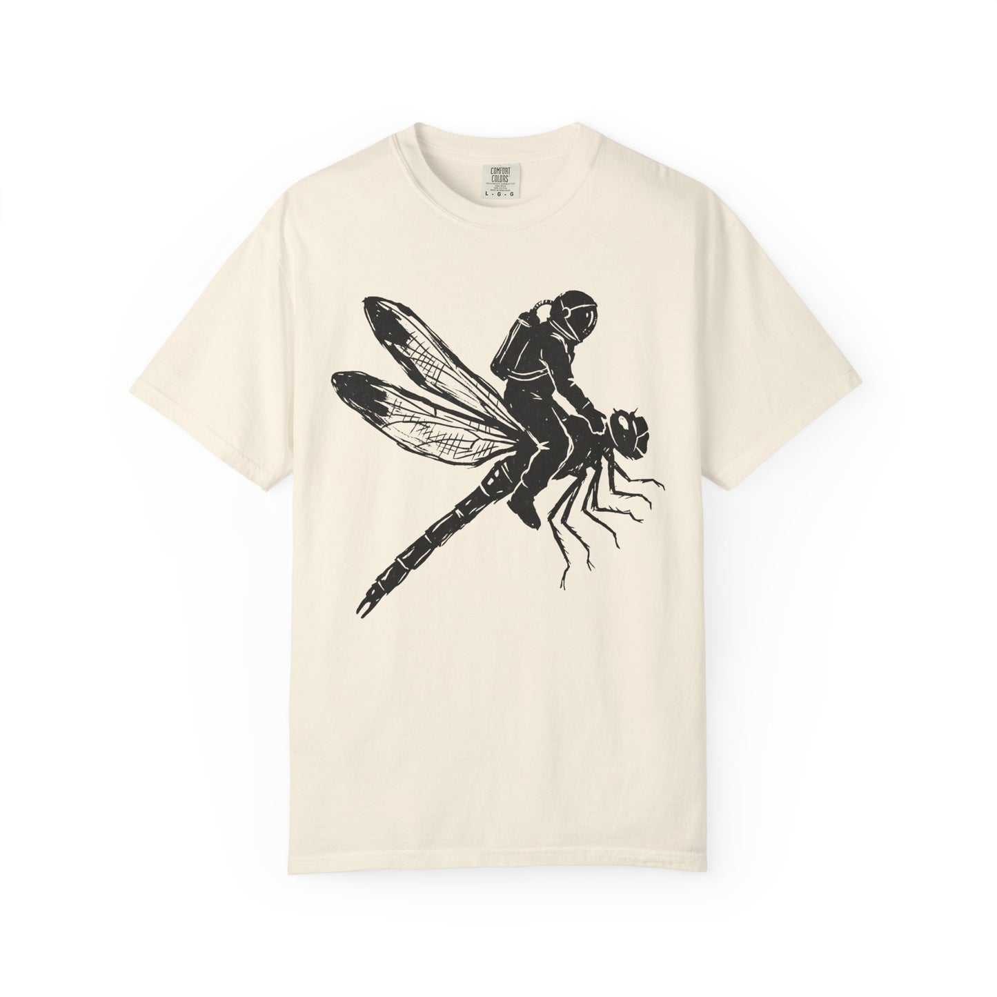 Astronaut Dragonfly Rider T-Shirt