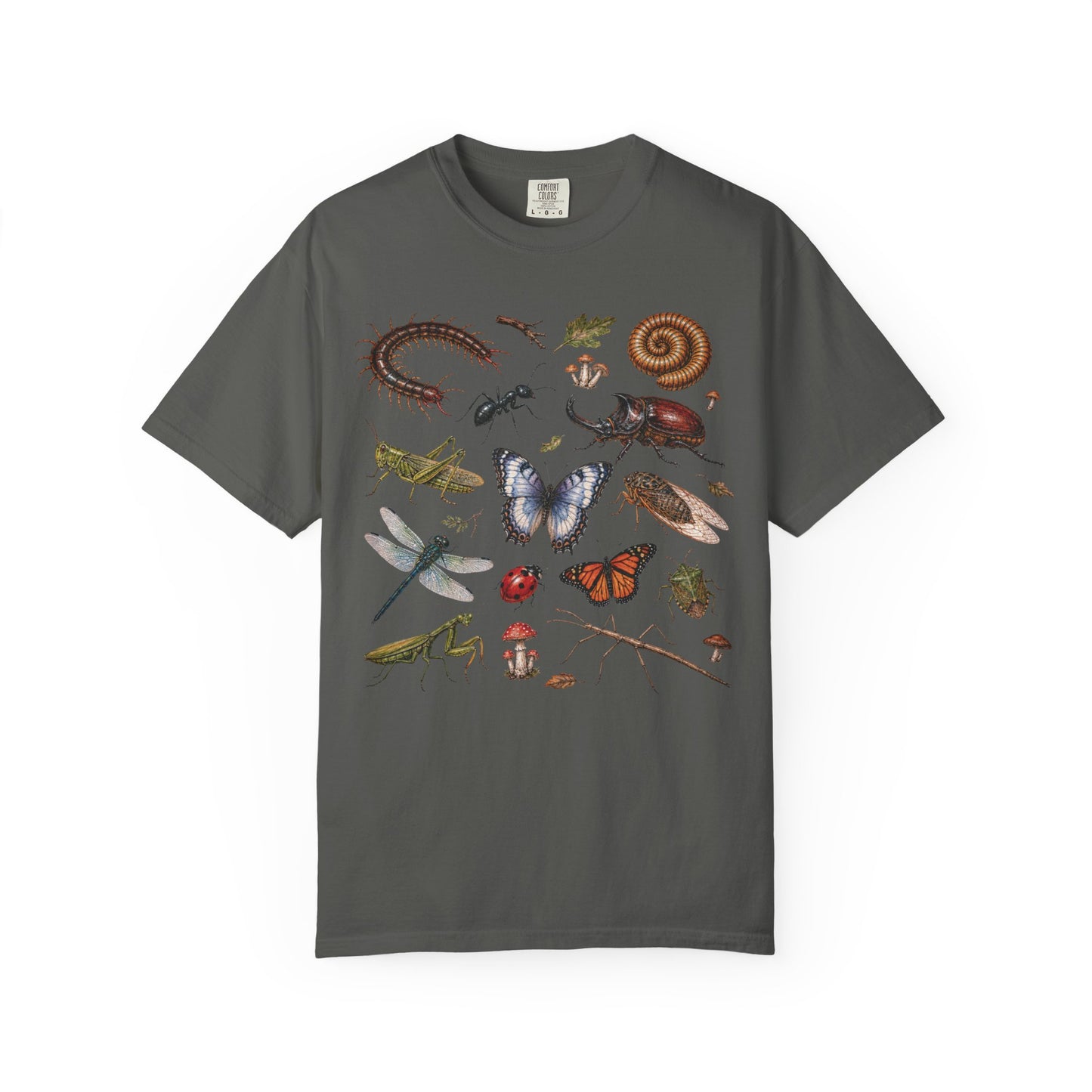 Forest Bug Collage T-Shirt
