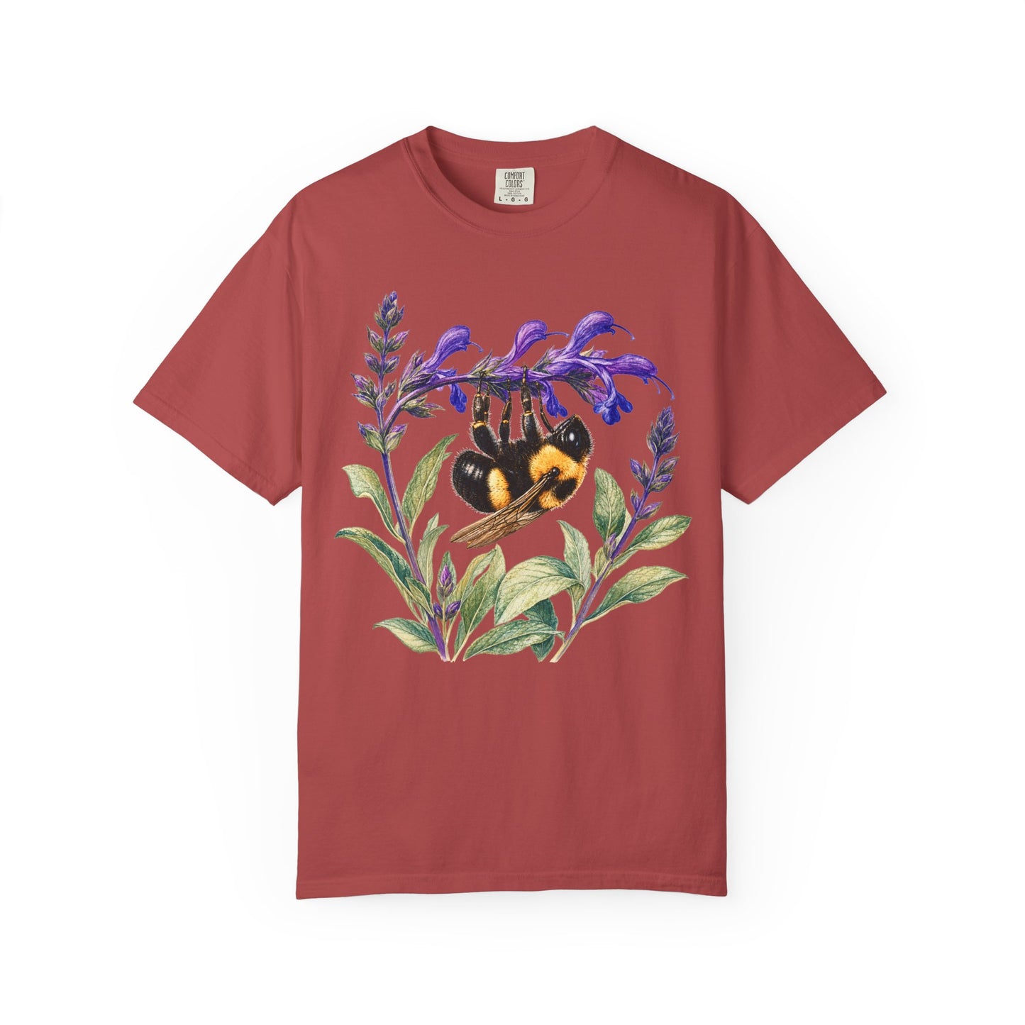 Bumblebee Salvia Botanical T-Shirt
