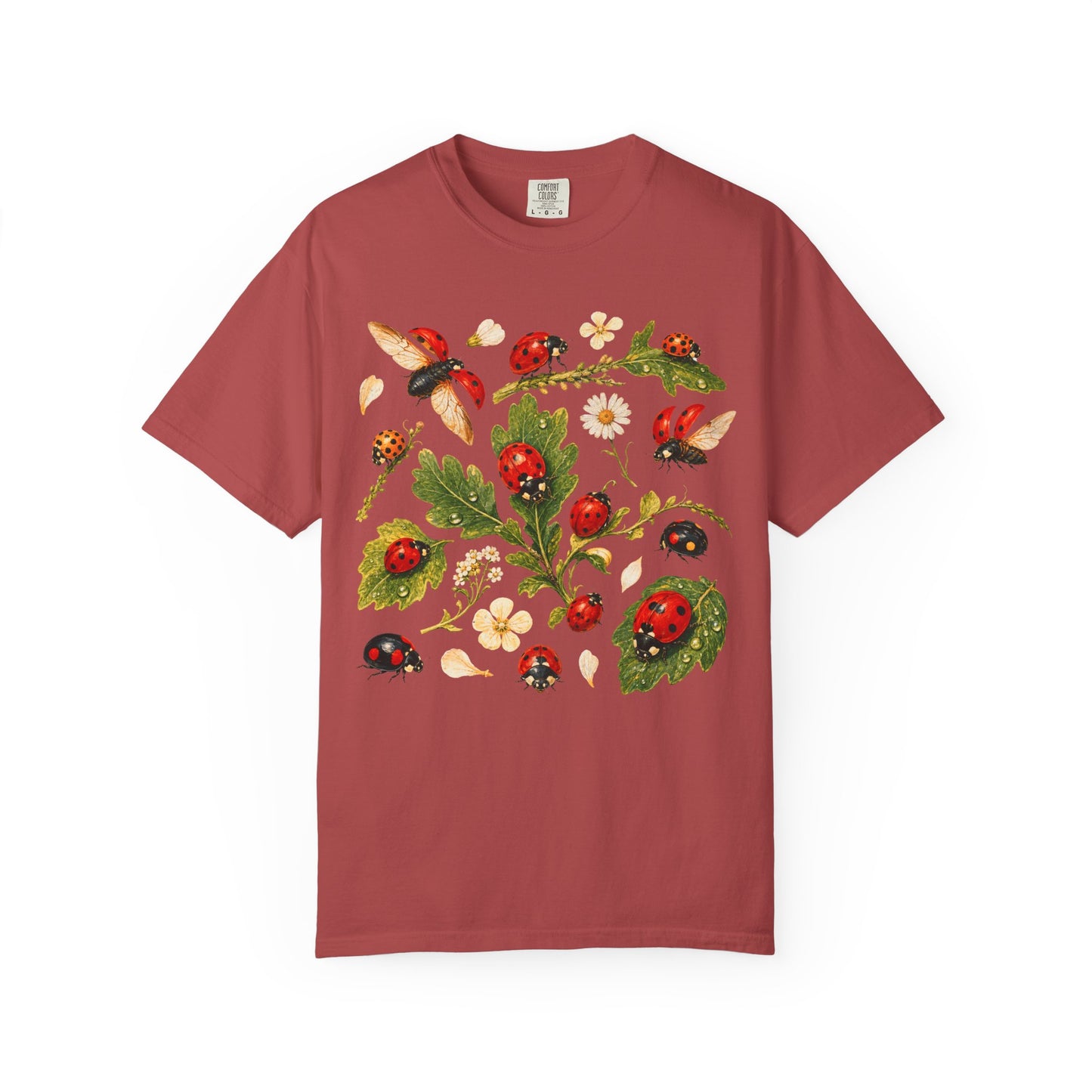 Botanical Ladybug T-Shirt