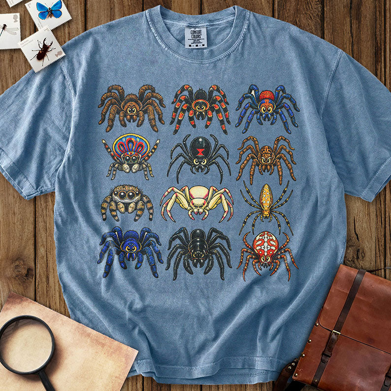Vintage Spider Grid T-Shirt